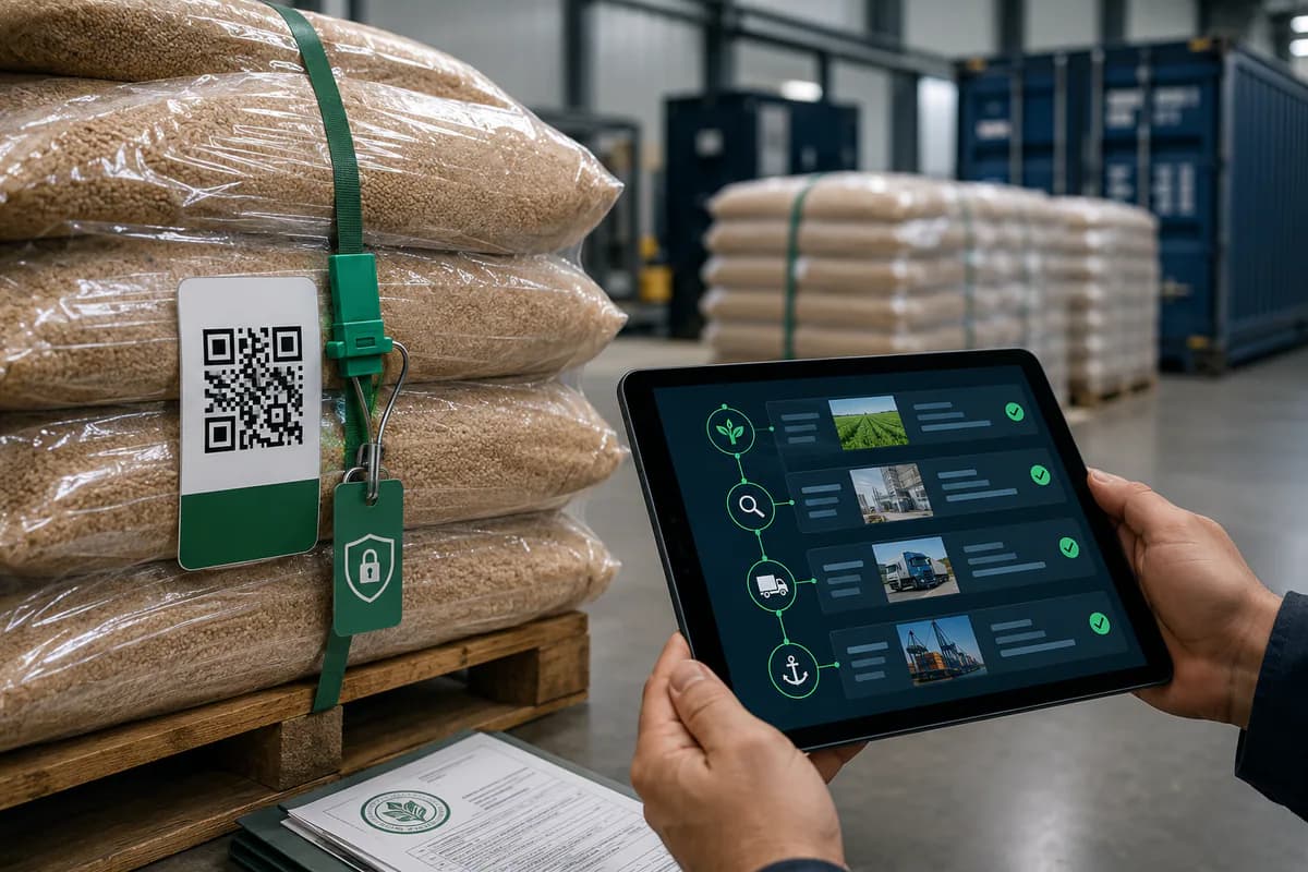 Lote agroindustrial con identificación y trazabilidad documental digital