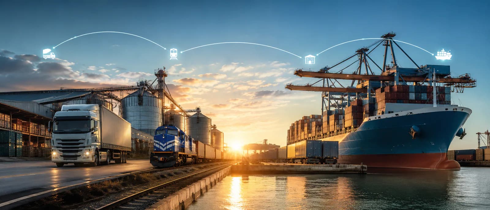 Terminal agroindustrial preparada para conectar producción y mercados